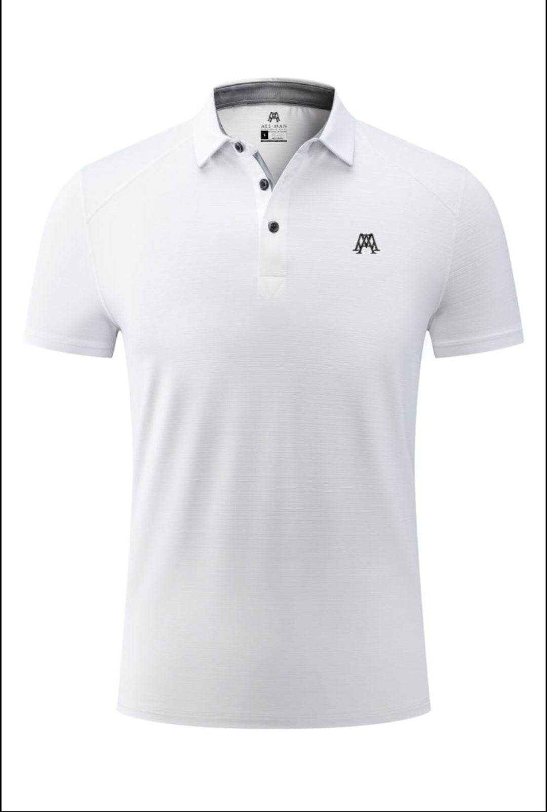 AM polo shirt