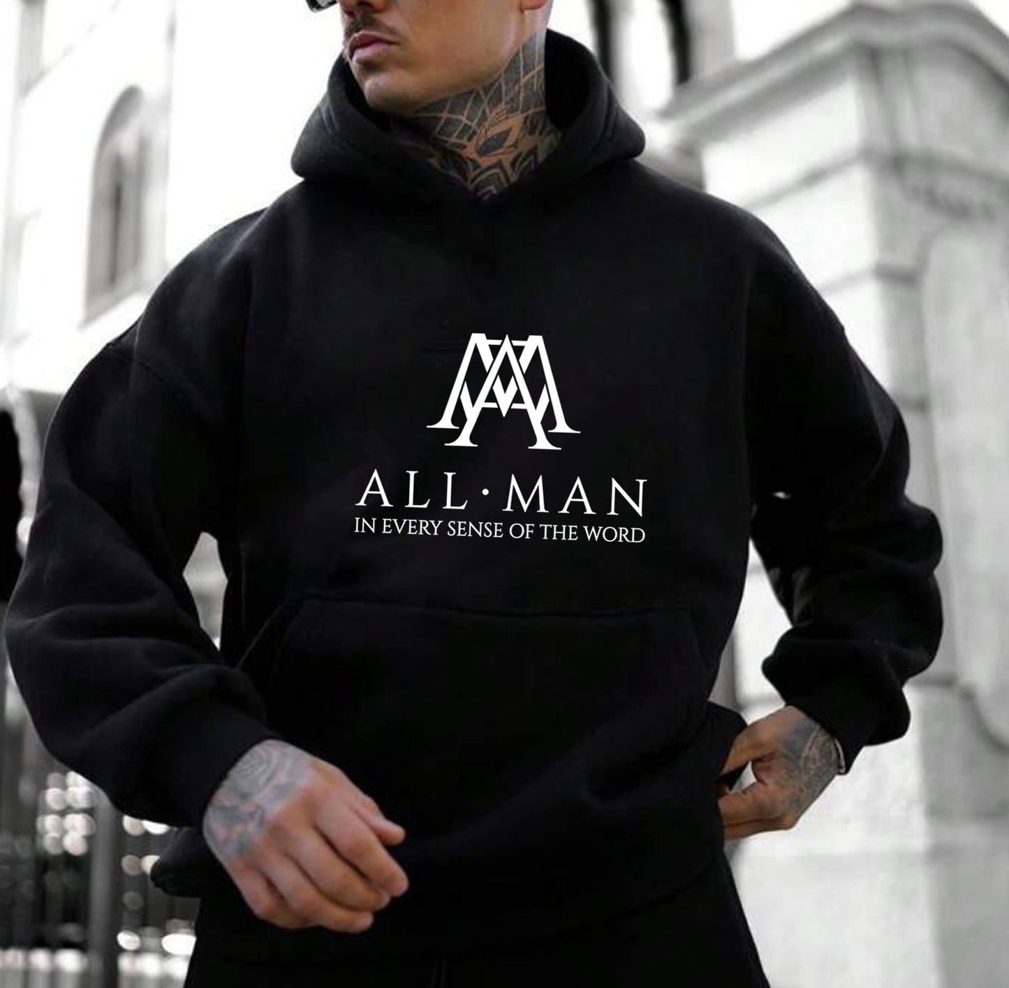 Mind over Matter Hoodie. A MAN'S mind is his true strength.