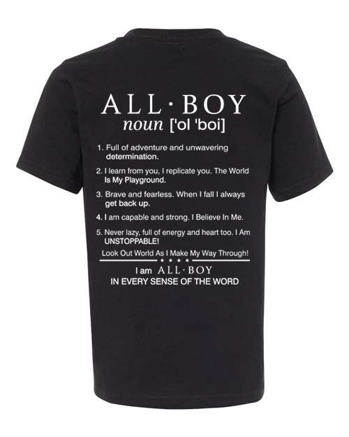 All•Boy I'm Here 3 Point Tee