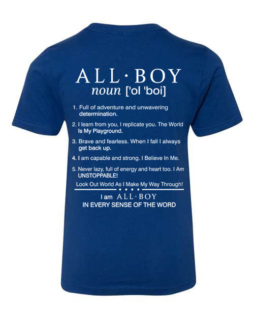 All•Boy I'm Here 3 Point Tee