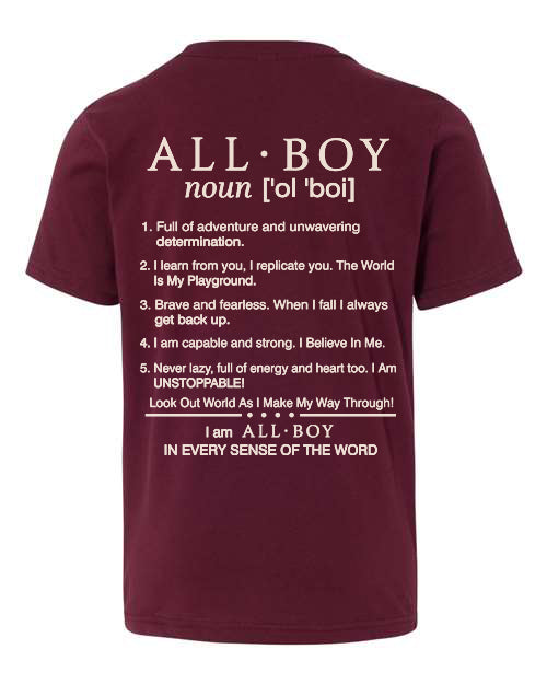 All•Boy I'm Here 3 Point Tee