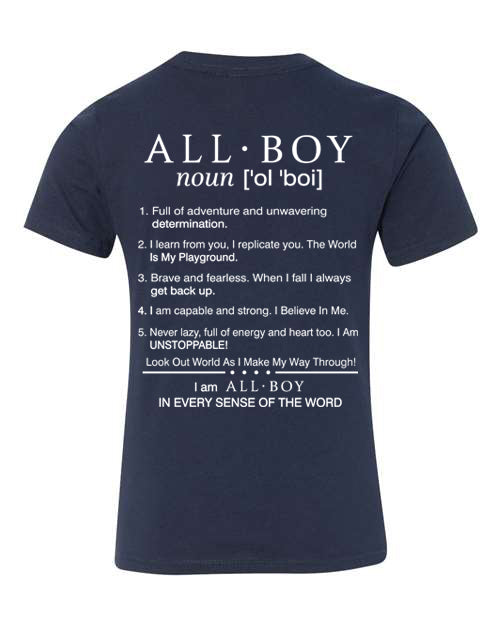 All•Boy I'm Here 3 Point Tee