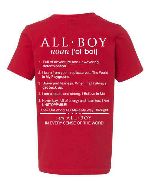 All•Boy I'm Here 3 Point Tee