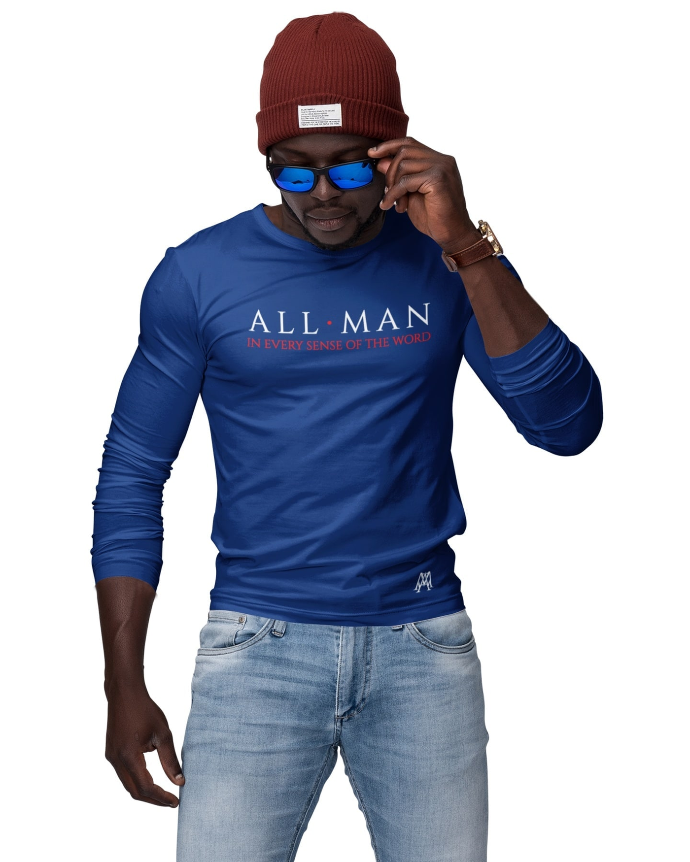 ALL•MAN Stand Tall Long Sleeve Tees