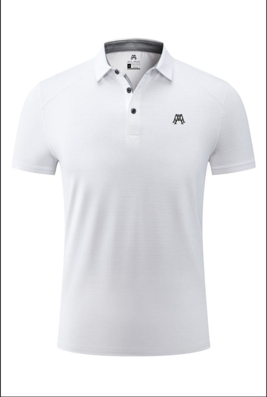 AM polo shirt