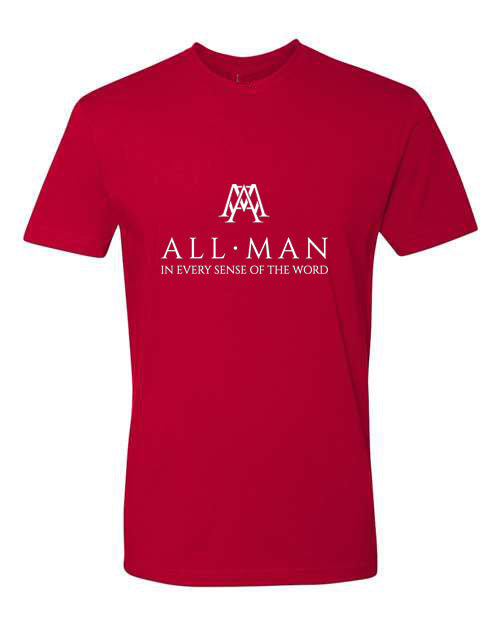 NEW RELEASE!  All•Man AM logo Tee