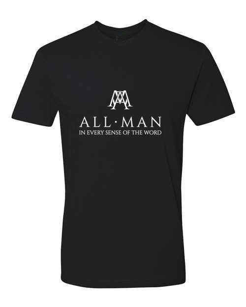 NEW RELEASE!  All•Man AM logo Tee