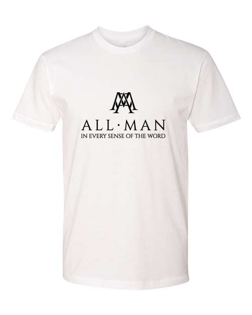 NEW RELEASE!  All•Man AM logo Tee