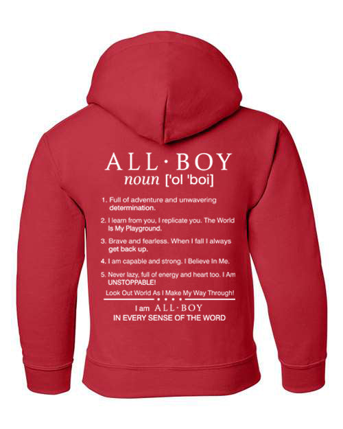 The Conversation Starter All•Boy 3 Point Premium Hoodie