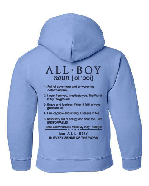 The Conversation Starter All•Boy 3 Point Premium Hoodie