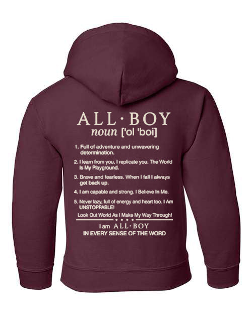 The Conversation Starter All•Boy 3 Point Premium Hoodie