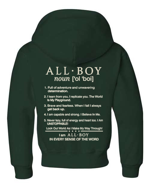 The Conversation Starter All•Boy 3 Point Premium Hoodie