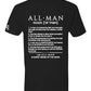 All•Man Define Yourself Tee