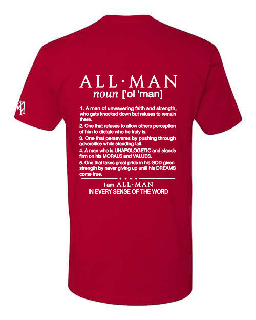 All•Man, 3 Point Signature Tee