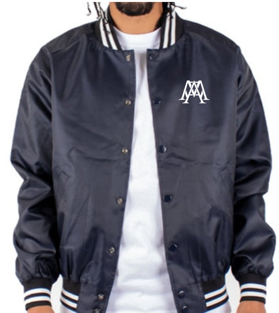 All Man Navy Bomber Jacket